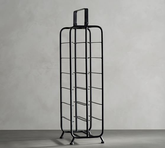 Iron Caddy Tall Wine Rack | Pottery Barn (US)