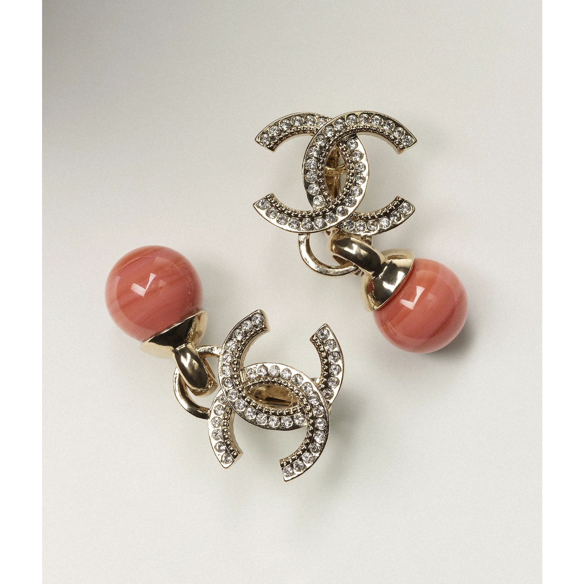 Earrings - Metal, glass pearls & strass — Fashion | CHANEL | Chanel, Inc. (US)