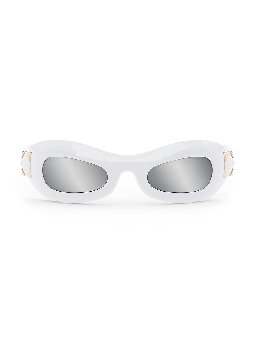 Women's Lady 95.22 R1I 51MM Oval Sunglasses - White | Saks Fifth Avenue