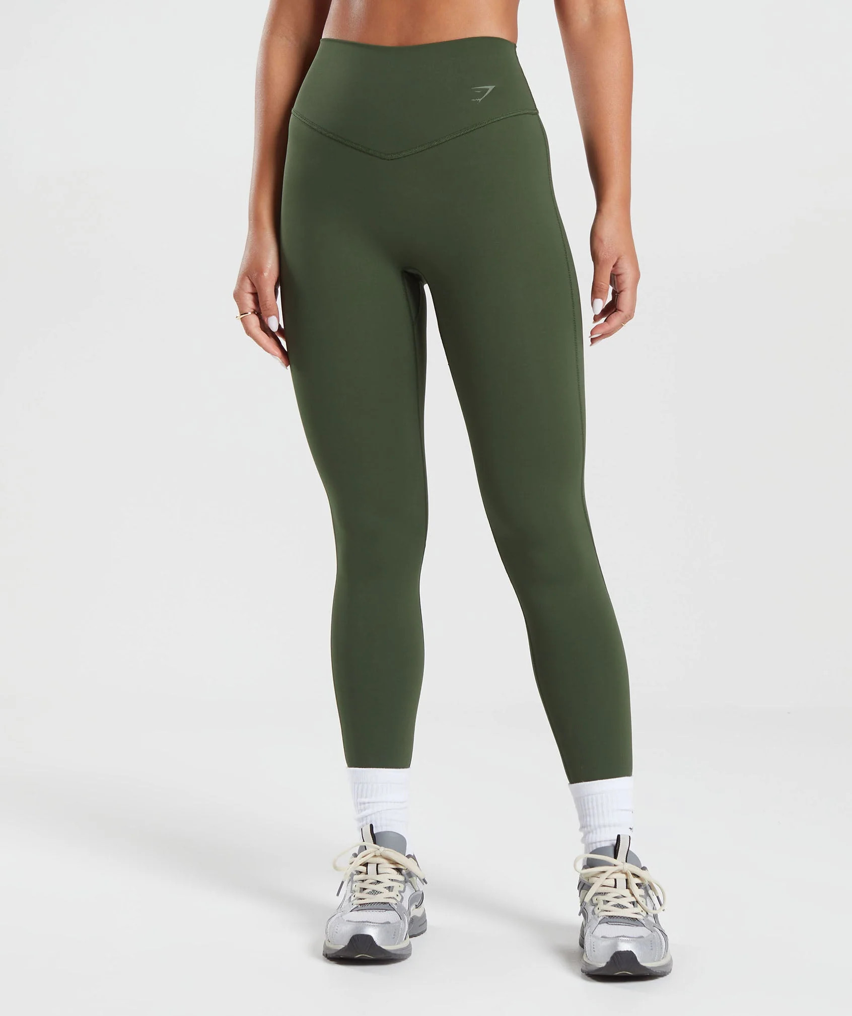 Elevate Leggings Moss Olive | Gymshark US