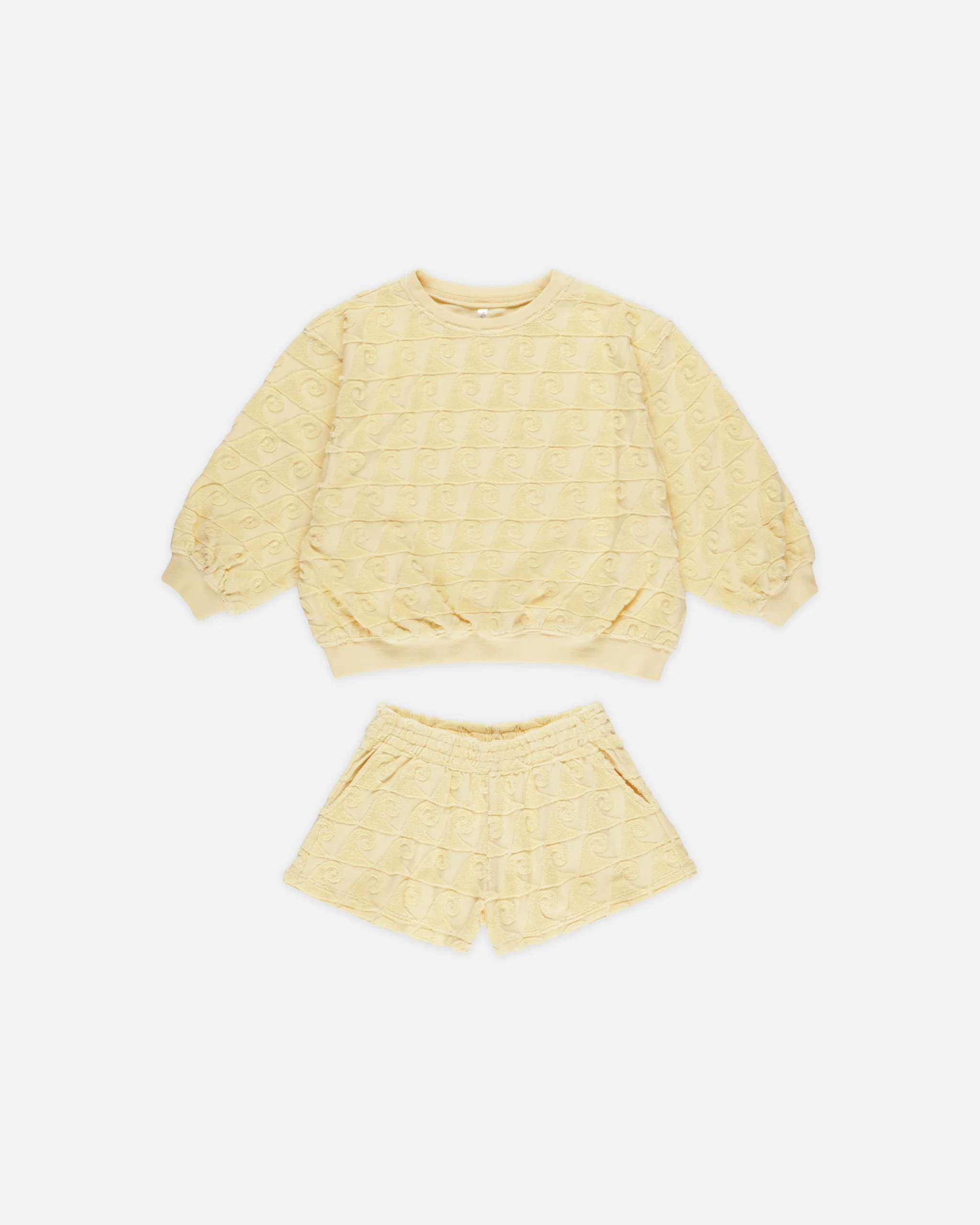 Summer Terry Set || Waves | Rylee + Cru