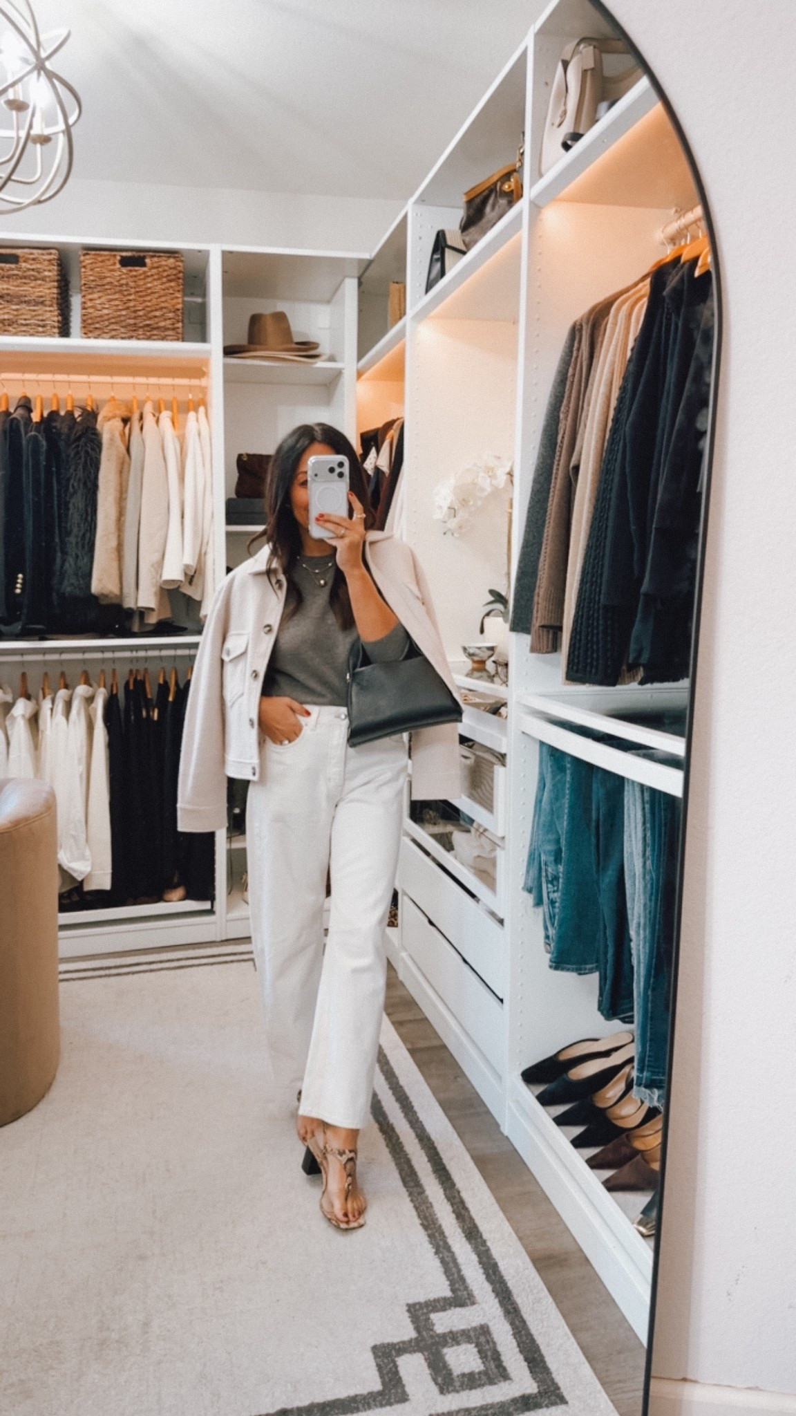 Spring casual⭐️ jeans run big I sized down   1 size - relaxed fit, perfect for casual days 

#LTKootd #LTKOver40