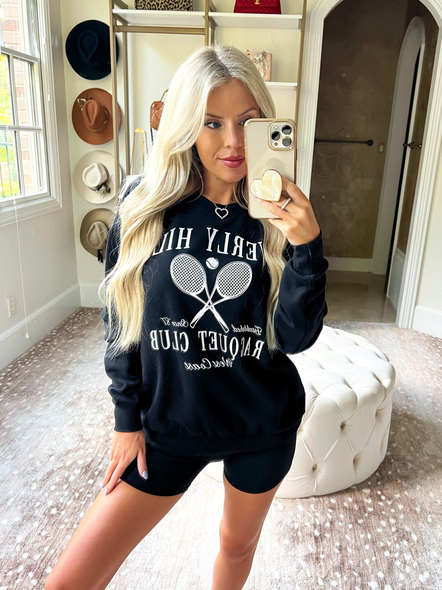 
✨New✨Walmart Loungewear!💙 So excited about these cute and cozy finds!!! #WalmartPartner Everything under $20! The most adorable lounge set, I had to get it in 2 colors! I’ve been wearing it everything; to the movies, running errands, and home decor shopping! Also love these graphic sweatshirts! Stylish designs that look back-to-school ready! Everything linked in my LTK! 

(I’m wearing xs in the sets and sweatshirts!)

#walmartfashion
@walmart
@walmartfashion 