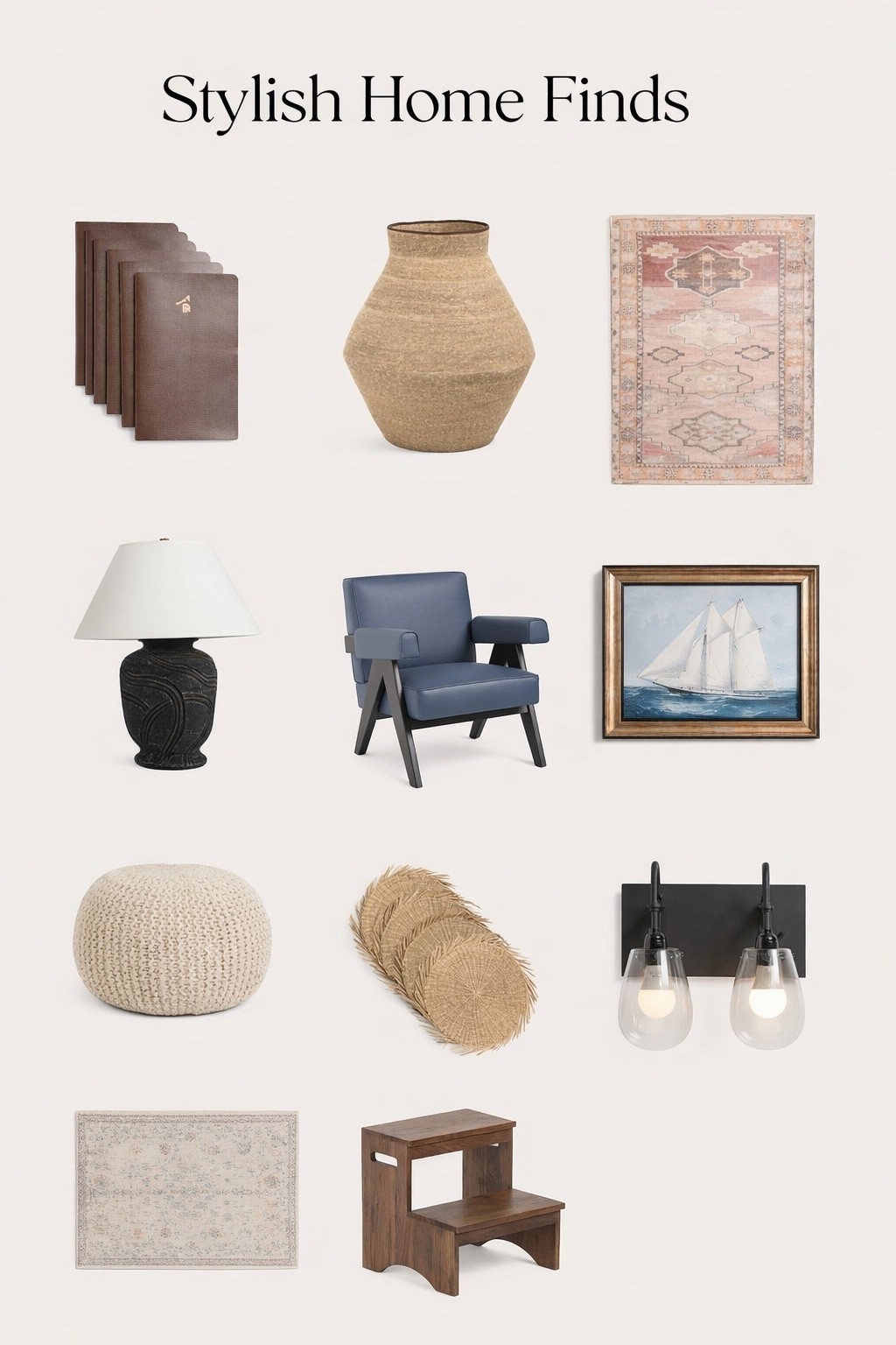 TJ Maxx finds I’m loving right now that feel high-end without the price tag. From the oversized woven vase to the vintage-inspired rugs and that blue accent chair, these are the pieces that instantly elevate a space and give it that collected, designer look. I always say mixing textures like wood, woven, and soft textiles is the easiest way to make your home feel warm and intentional, and these do exactly that.

#LTKHome #LTKSaleAlert