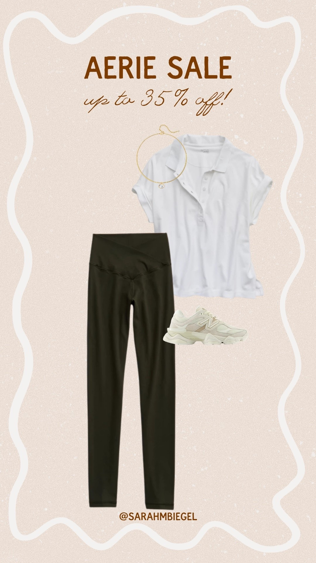 Living for this athletic fall transitional outfit from @Aerie 💚

#LTKootd #LTKSaleAlert