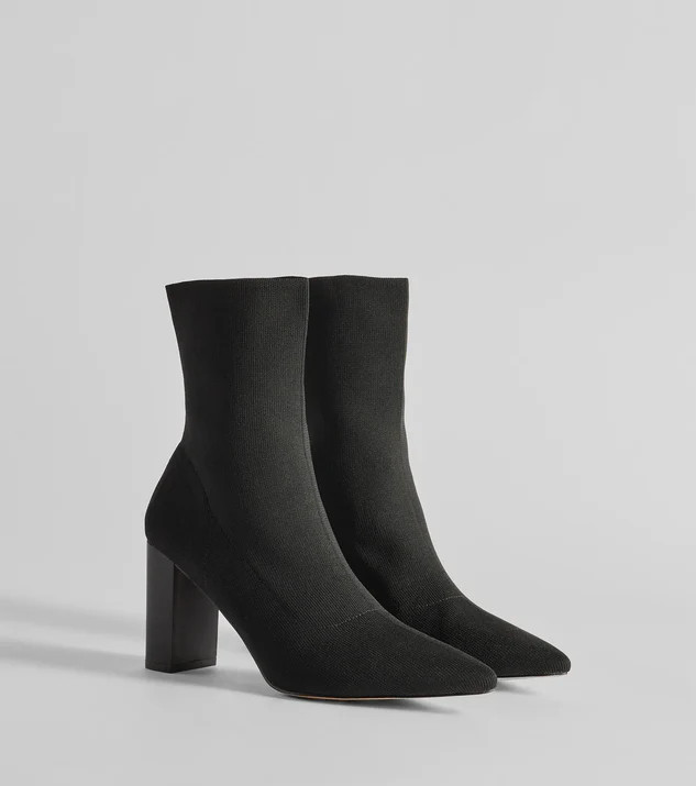 Back to Basics Knit Ankle Booties | Windsor Stores