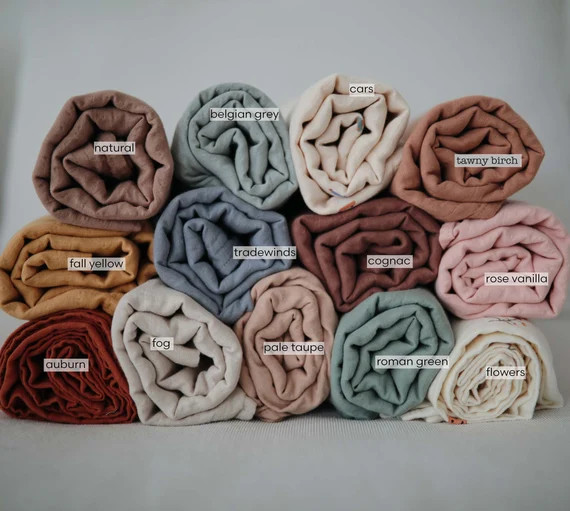 Mushie  Muslin Swaddle Blanket Organic Cotton  Solid Colors | Etsy | Etsy (CAD)