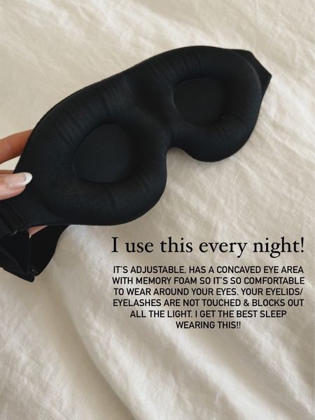 Sleep mask, I use this every night #StylinbyAylin


#LTKstyletip #LTKSeasonal #LTKfindsunder50