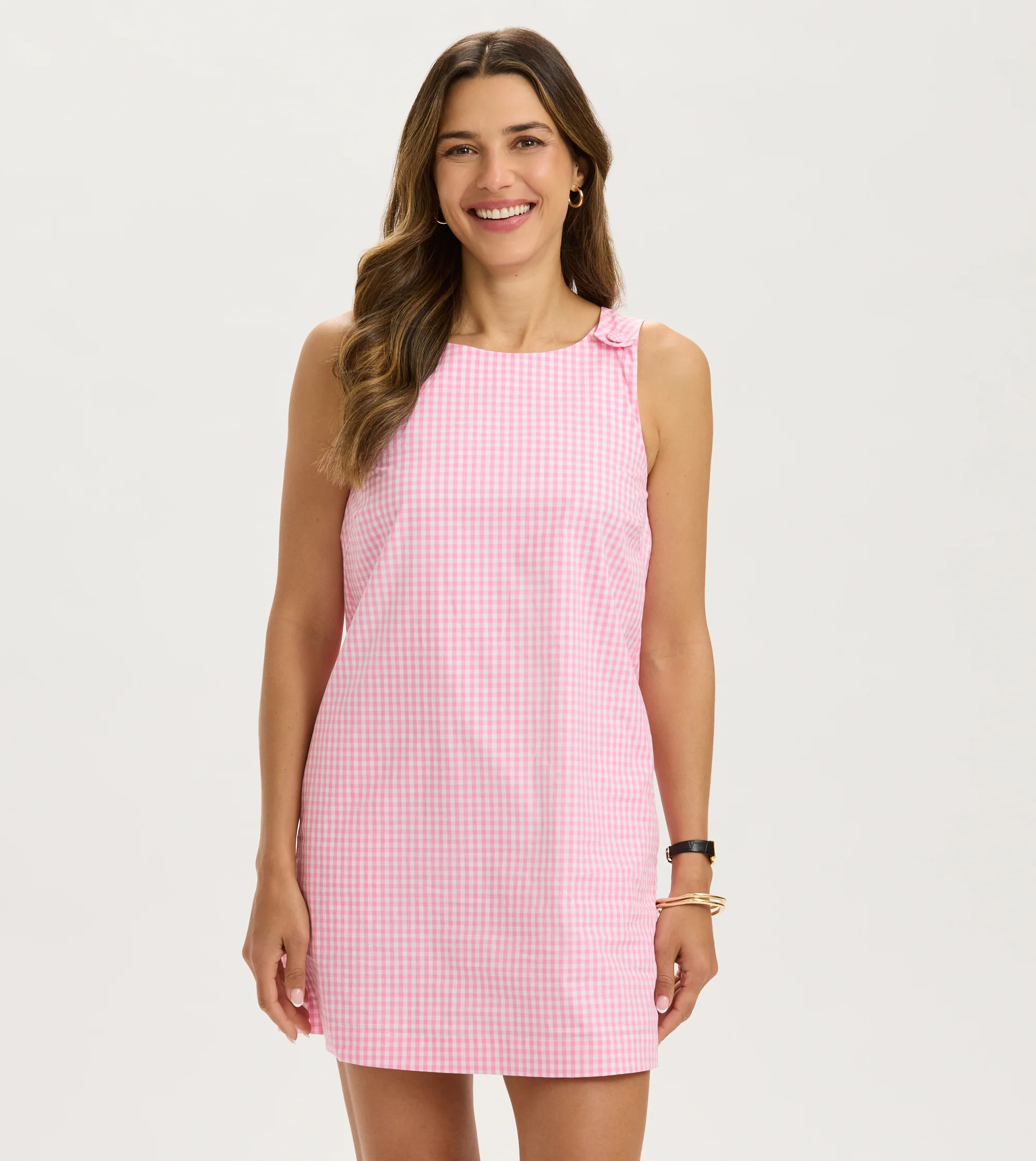 Renwick Gingham Shift Dress | Renwick