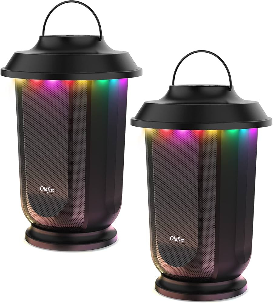 Olafus Outdoor Bluetooth Speakers 2 Pack, 40W True Wireless Stereo Patio Speaker Dual Pairing Lan... | Amazon (US)