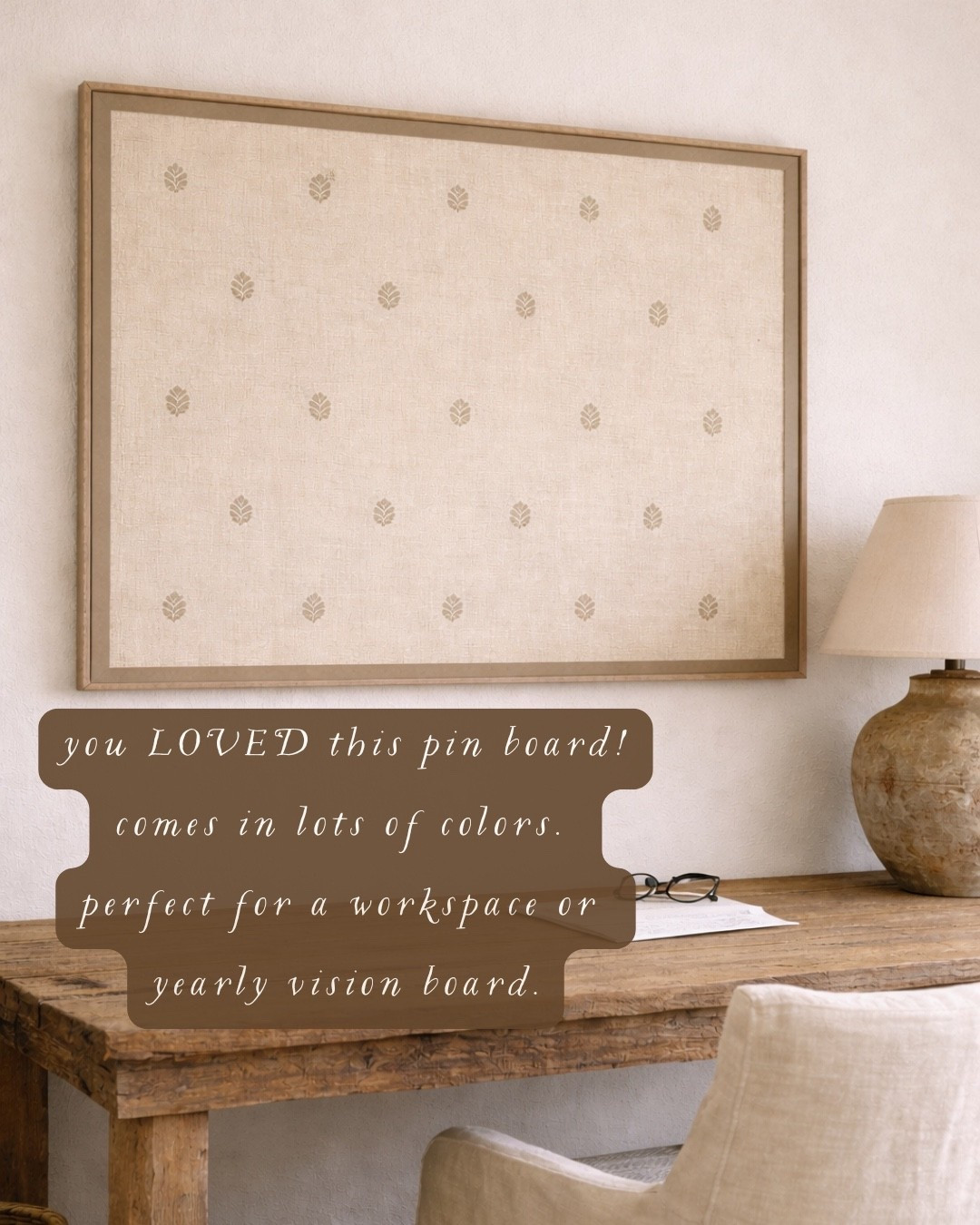 amazon pin board 

#LTKHome #LTKmomlife #LTKSaleAlert