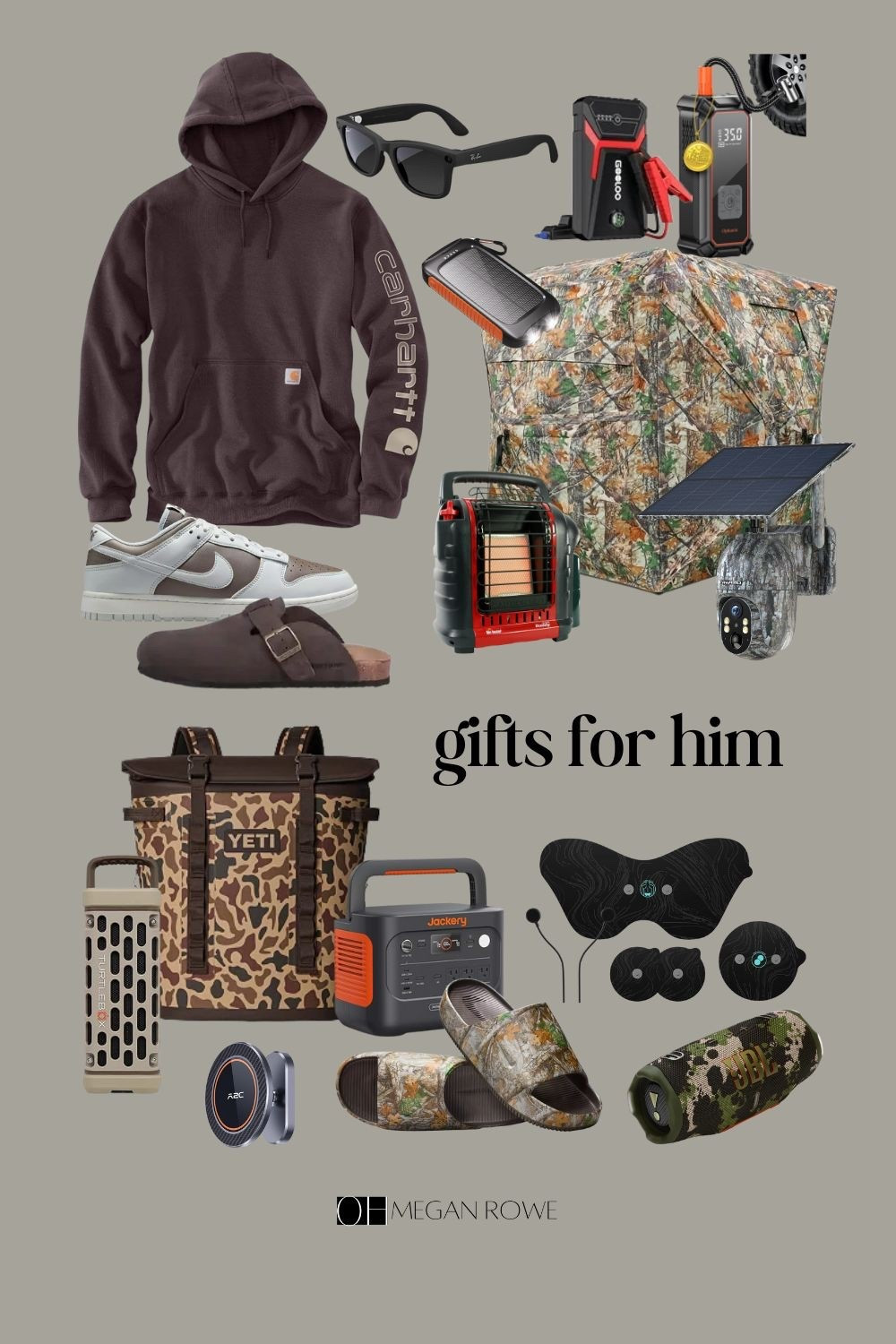 The ultimate gifts for him are here 🎁🔥
Whether you’re shopping for your husband, dad, brother, boyfriend, or the hardest-to-buy-for guy in your life… this guide has all the top-rated, practical, and actually-useful gifts men love.

From everyday favorites to outdoor essentials, cozy winter gear, and tech must-haves — these are the items he’ll reach for over and over again.

What’s included:
• Carhartt hoodie (a classic)
• Nike sneakers
• Birkenstock Boston clogs
• YETI cooler + drinkware
• Jackery power station
• Portable space heater
• Solar-powered hunting camera
• Neck/back massager
• Camouflage slippers
• JBL outdoor speaker
• Handy tools + stocking-size gadgets

Perfect for Christmas gifts for men, last-minute ideas, outdoorsy guys, hunters, dads, and husbands who say they don’t need anything.

Tap to shop all my favorite Gifts for Him in one spot 💛🎄

#LTKGiftGuide #LTKBaby #LTKHoliday