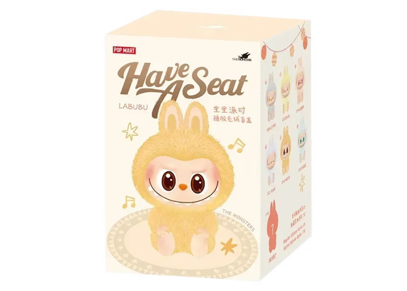 Pop Mart Labubu The Monsters Have a Seat Vinyl Plush Blind Box | StockX