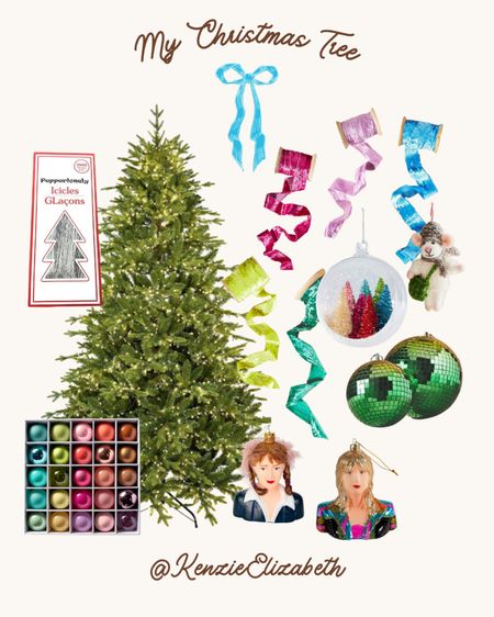 All my Christmas tree details!! 