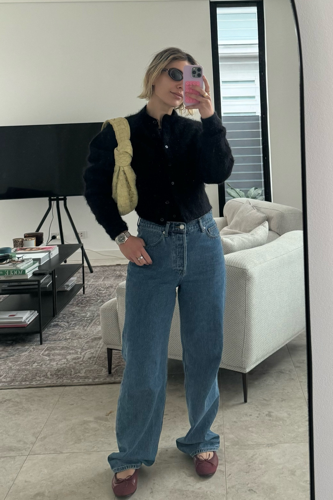 Winter ootd! Size 27 in jeans, size small in Henne cardigan. Cardigan on top is Scanlan Theodore but similar style from Henne linked! Teen Jodie from high end app! 

#LTKaustralia #LTKwinter #LTKstyletip