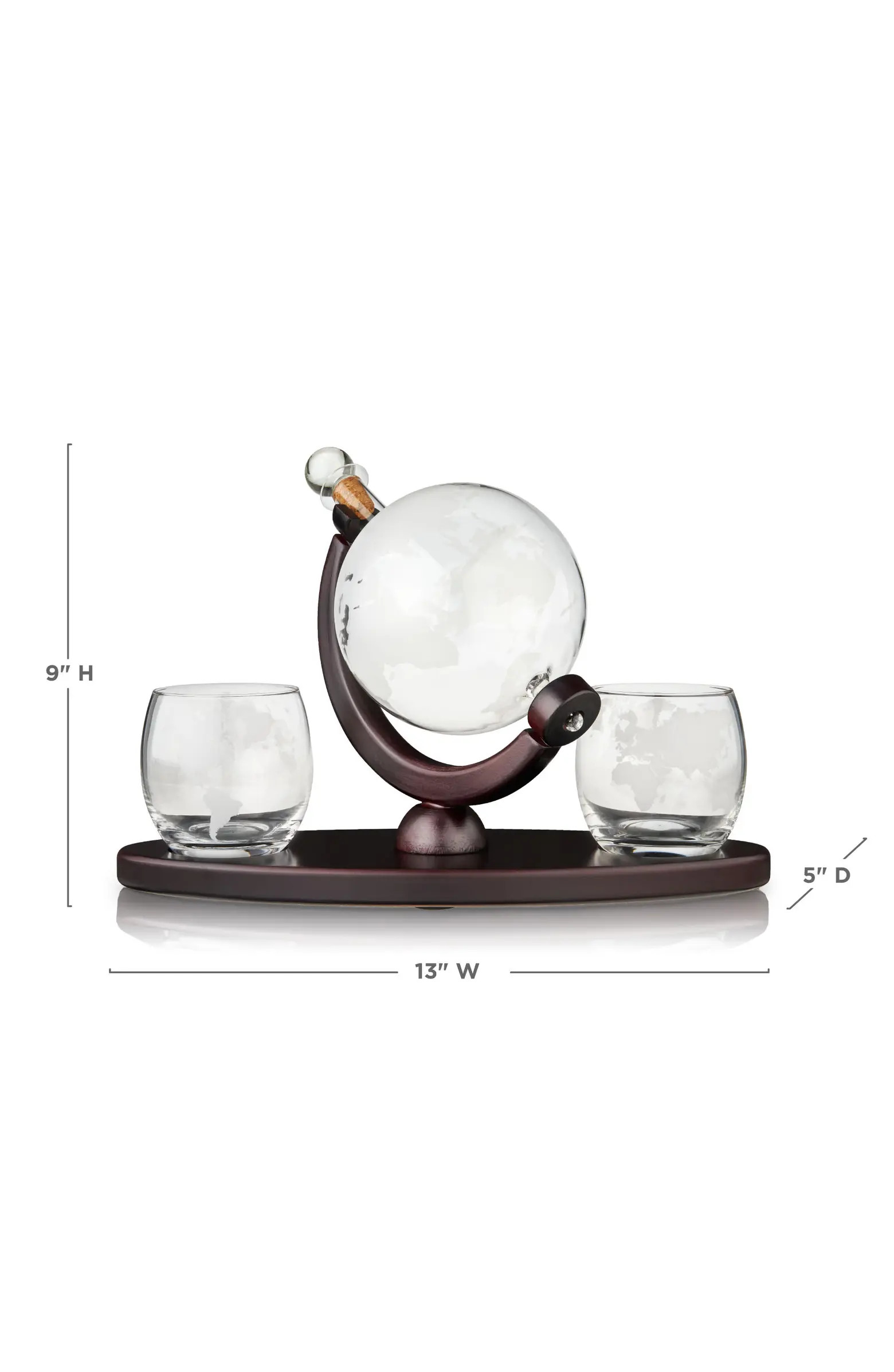 Viski Globe Decanter & Whiskey Tumblers Set of 3 | Nordstrom | Nordstrom