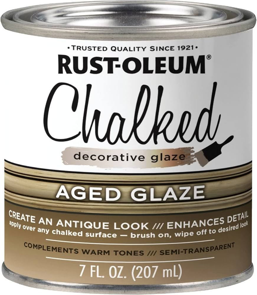 Rust-Oleum Chalked Decorative Glaze Aged 7 oz. | Amazon (US)