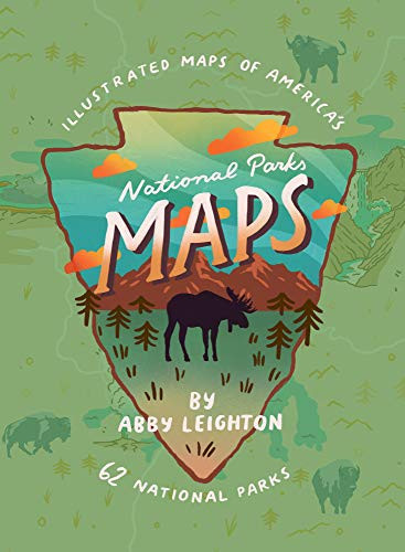 National Parks Maps: Illustrated Maps of America's 62 National Parks | Amazon (US)