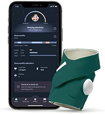 Owlet Dream Sock - Smart Baby Monitor with Heart Rate and Average Oxygen O2 as Sleep Quality Indi... | Amazon (US)