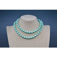 Blue Tone, Womens, Beaded Necklace | Etsy (US)