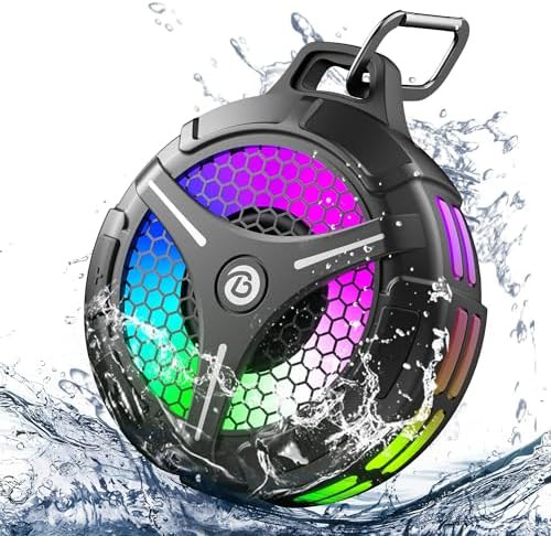 Bluetooth Shower Speaker, Suction Cup, Small Portable Wireless IPX7 Waterproof Outdoor Speakers, ... | Amazon (US)
