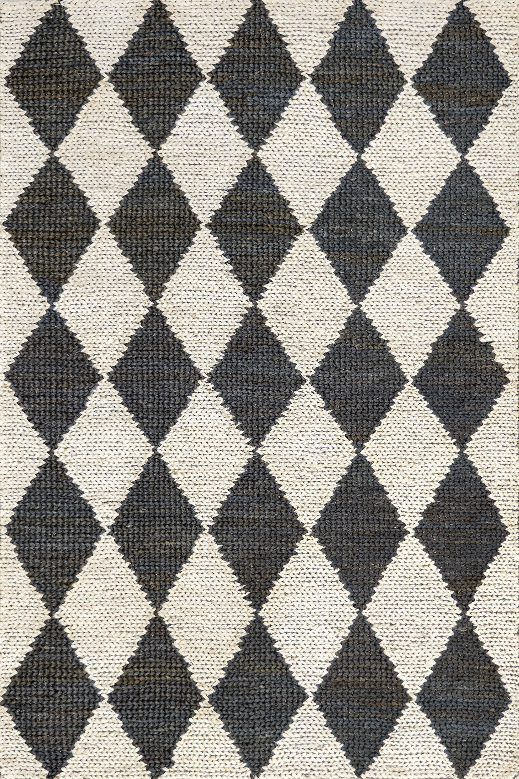 Deja Diamond Jute Trellis Rug | Rugs USA