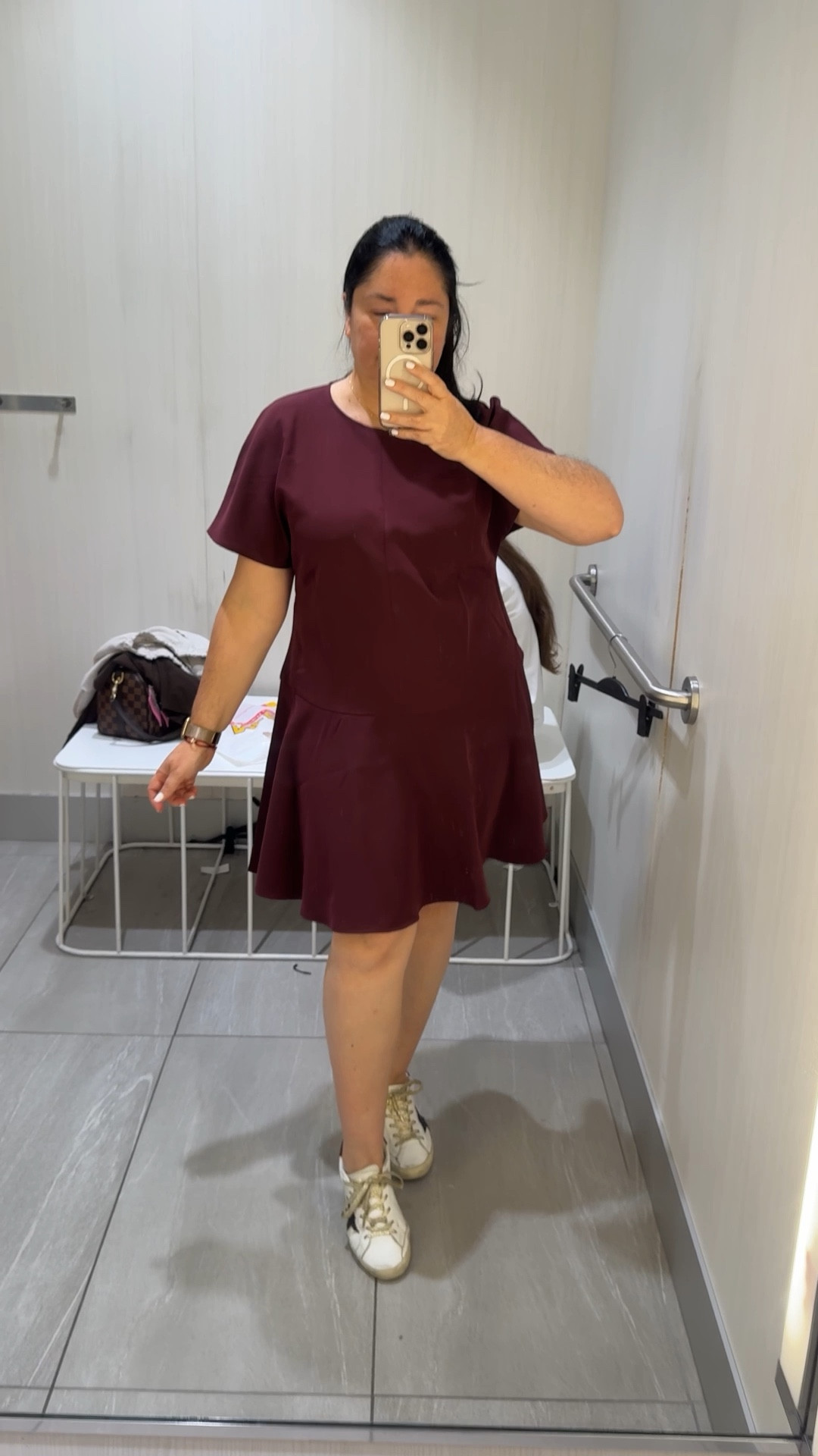 How cute is this burgundy dress? 

#LTKHoliday #LTKFindsUnder50 #LTKOver40