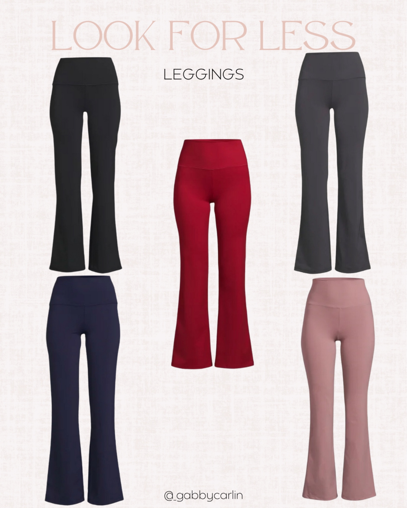 Look for less, leggings, workout, athleisure, athletic picks, affordable style 

#LTKSeasonal #LTKfindsunder50 #LTKstyletip
