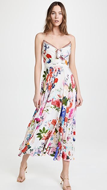 Long Dress With Tie Front | Shopbop