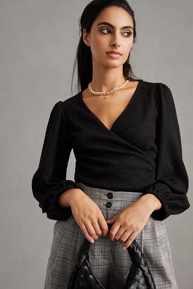 Porridge Blair Structured Blouse | Anthropologie (US)