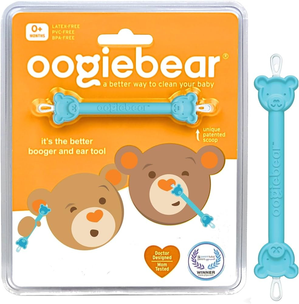 oogiebear - Nose and Ear Gadget. Safe, Easy Nasal Booger and Ear Wax Remover for Newborns, Infant... | Amazon (US)