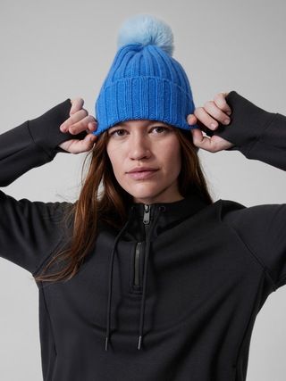 Ribbed Pom Beanie | Athleta