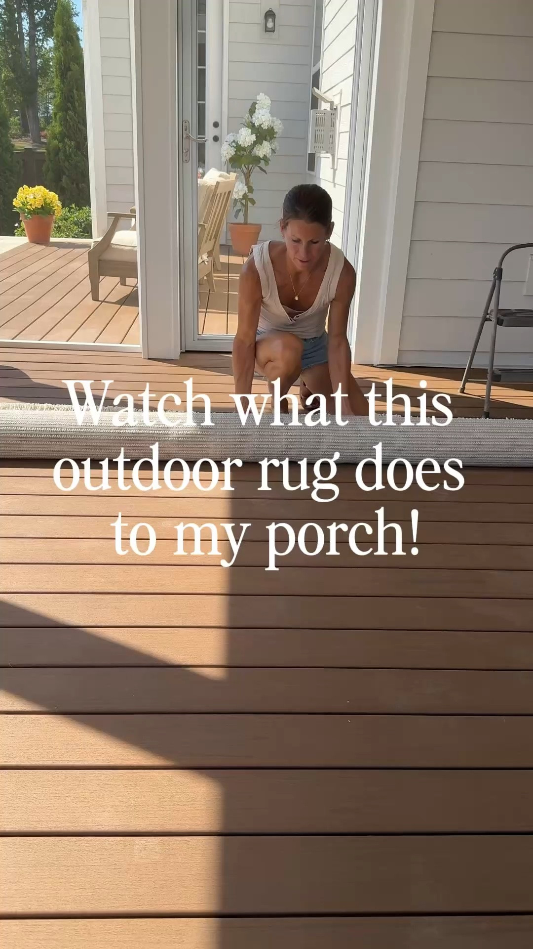 #ad @wayfair

Dreaming of the perfect outdoor rug? ☀️ This Wayfair summer fav makes it easy to create a beautiful, comfortable patio, porch, or backyard oasis—without overspending.

#WishYouWereHere #Outdoor #Wayfair #WayfairPartner

#LTKHome #LTKSaleAlert