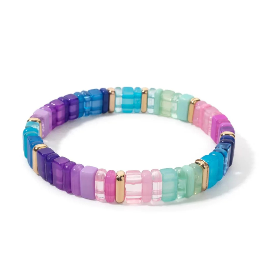 Lavender Haze Resin Tile Bracelet | Kaleidoscope Living