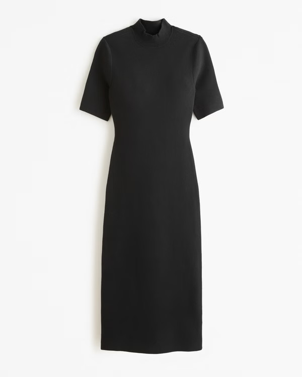 Mockneck Midi Sweater Dress | Abercrombie & Fitch (US)