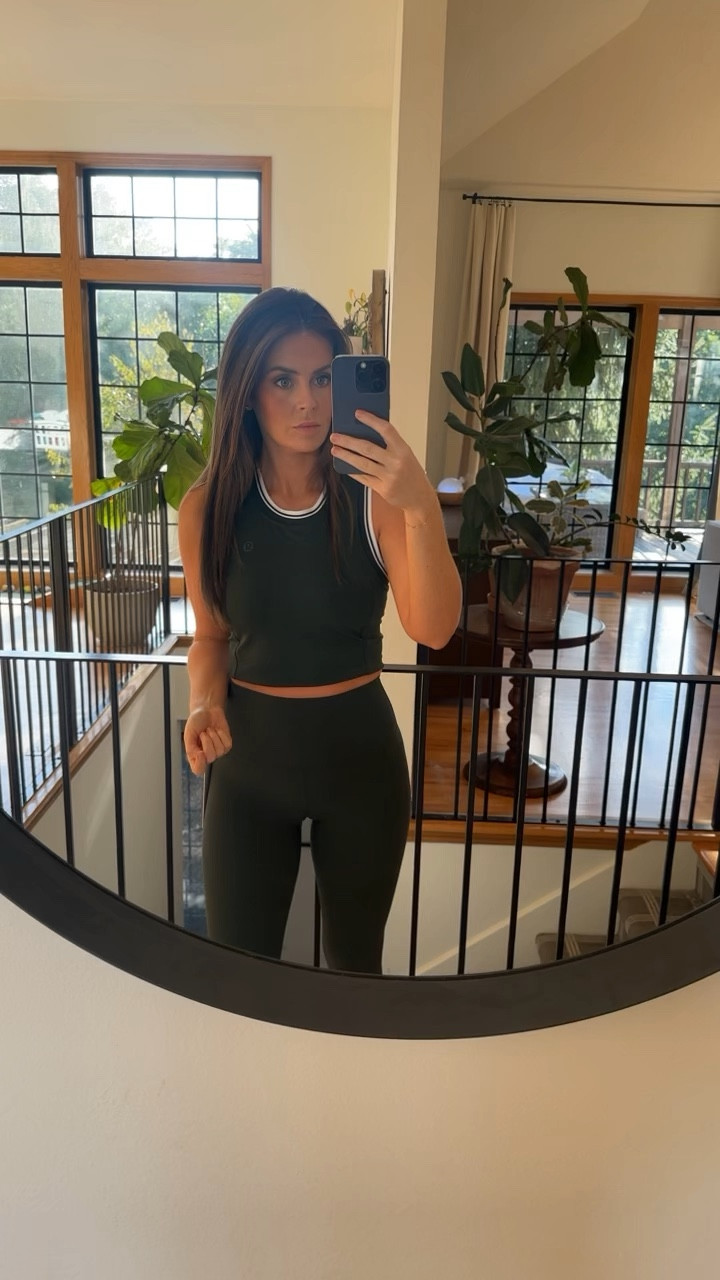 New lululemon align and tank! New hair! Brunette Pilates 