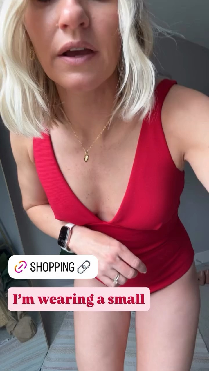 The perfect red bathing suit for Memorial Day and the 4th of July! I’m wearing a small!

#LTKSwim #LTKPetite #LTKOver40