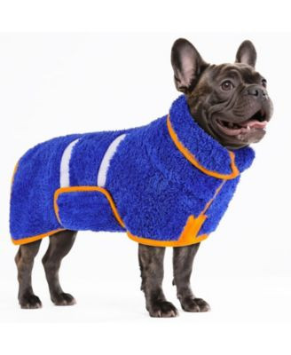 Aronkl Dog Bathrobe Quick Drying Super Absorbent Soft Warm Adjustable Machine Washable Pet Towel Supplies | Macy's