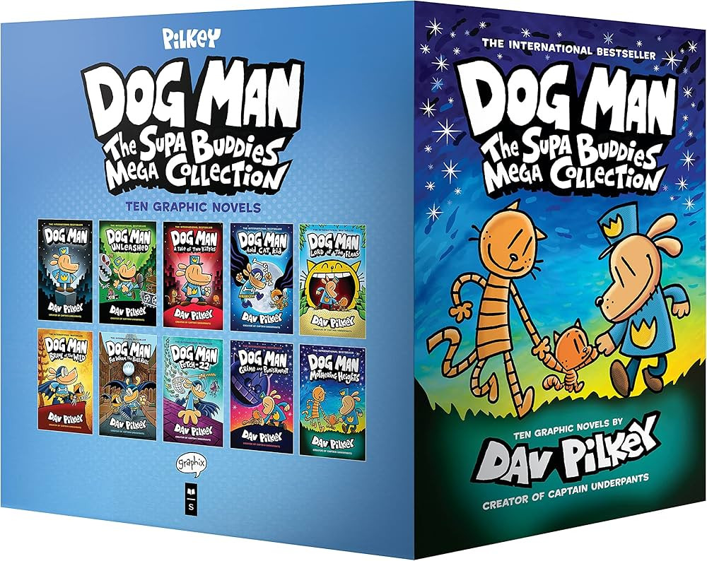 Dog Man: The Supa Buddies Mega Collection: From the Creator of Captain Underpants (Dog Man #1-10 ... | Amazon (US)