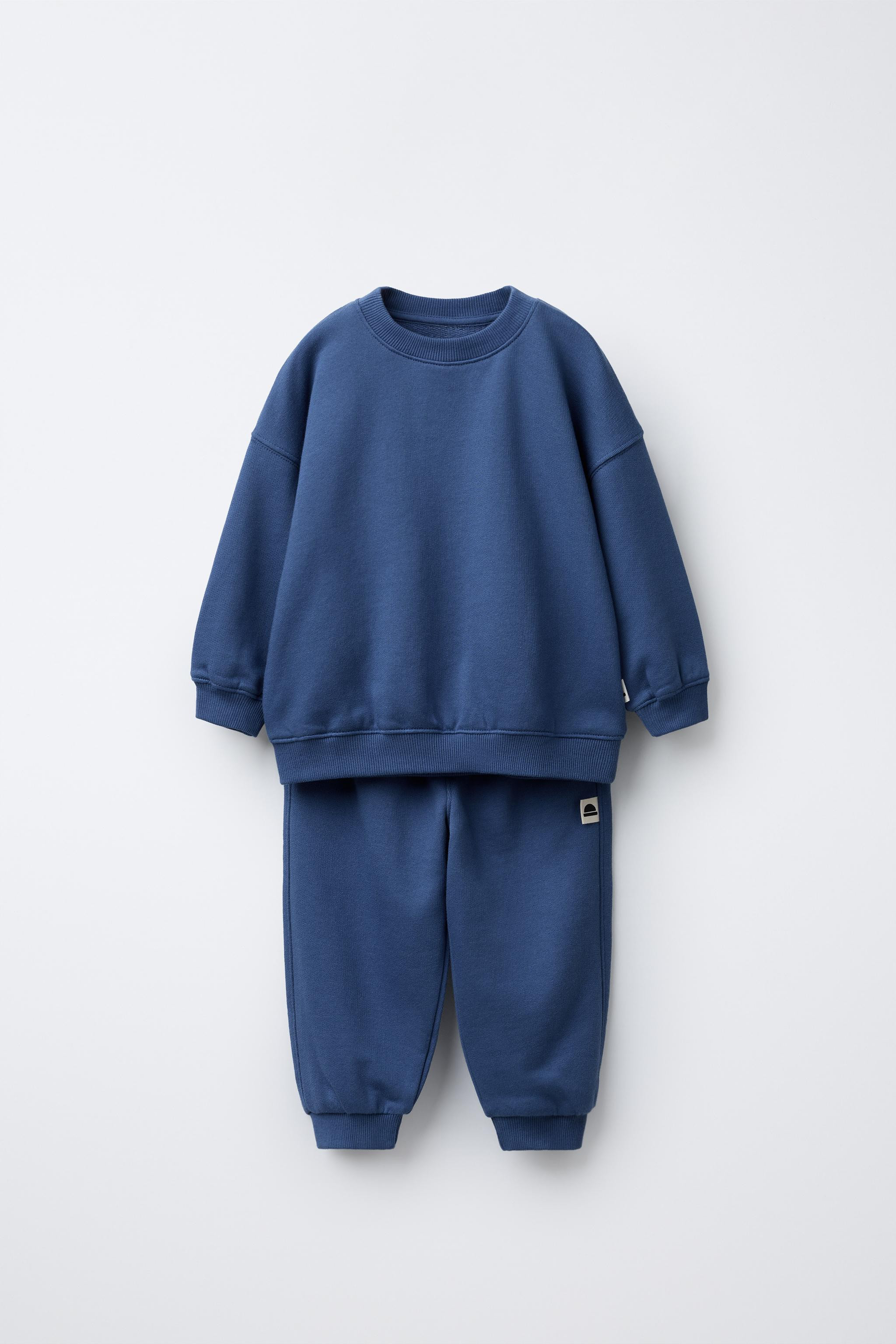 SWEATSHIRT AND JOGGER PANTS SET WITH TAG DETAIL | Zara US