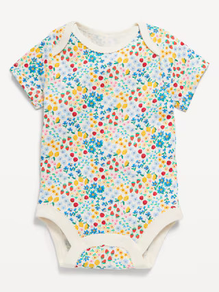 Printed Short-Sleeve Bodysuit for Baby | Old Navy (US)
