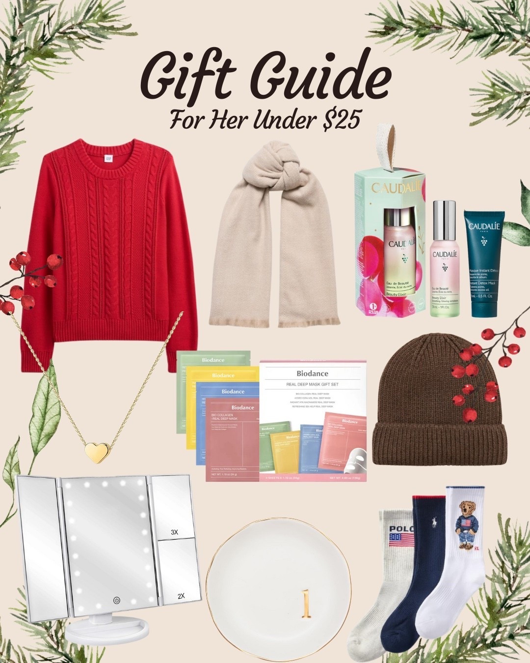 Gift Guide for her under $25

#LTKFindsUnder50 #LTKHoliday #LTKGiftGuide