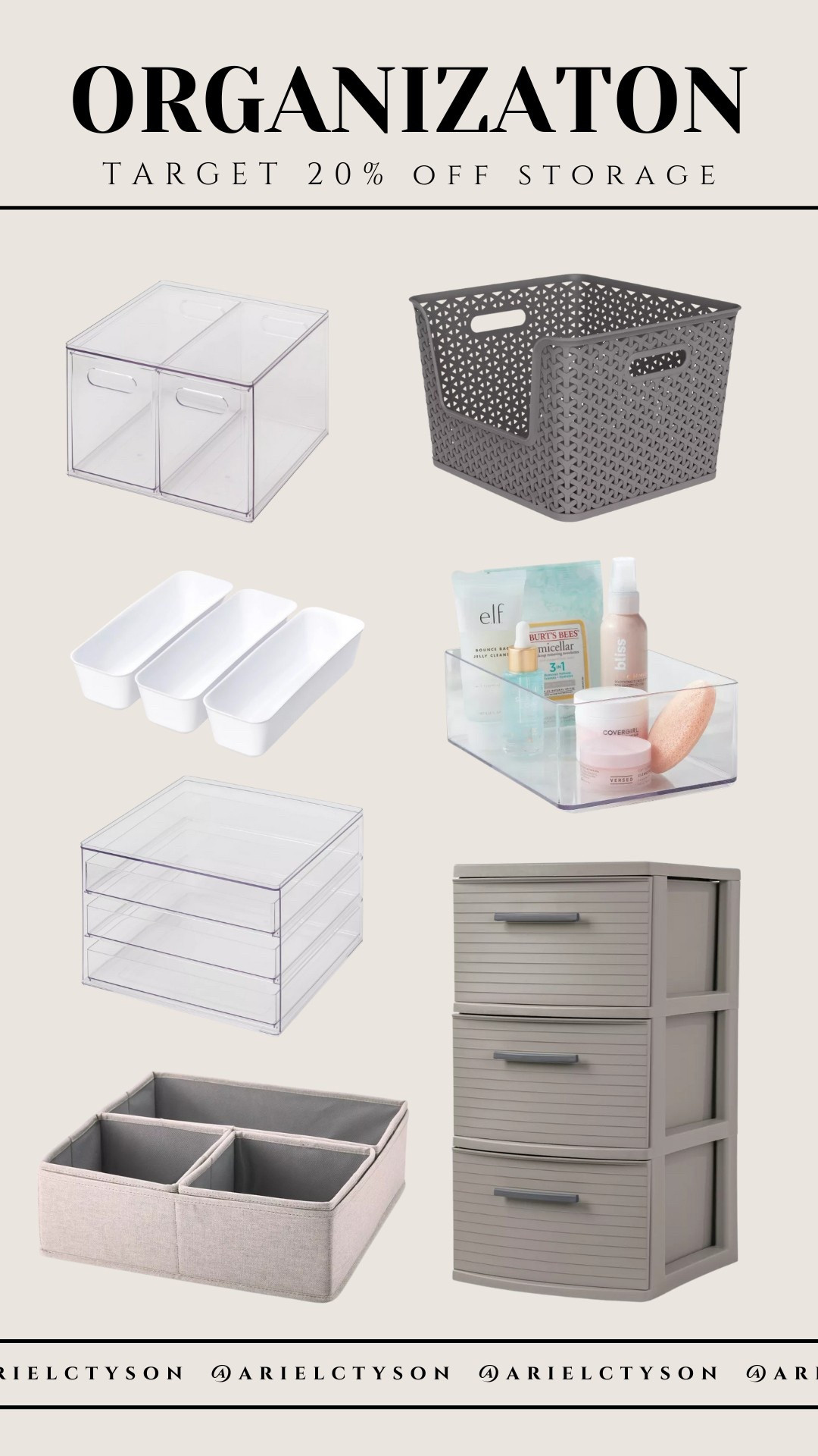 20% off Target storage! 

#LTKHome #LTKSaleAlert