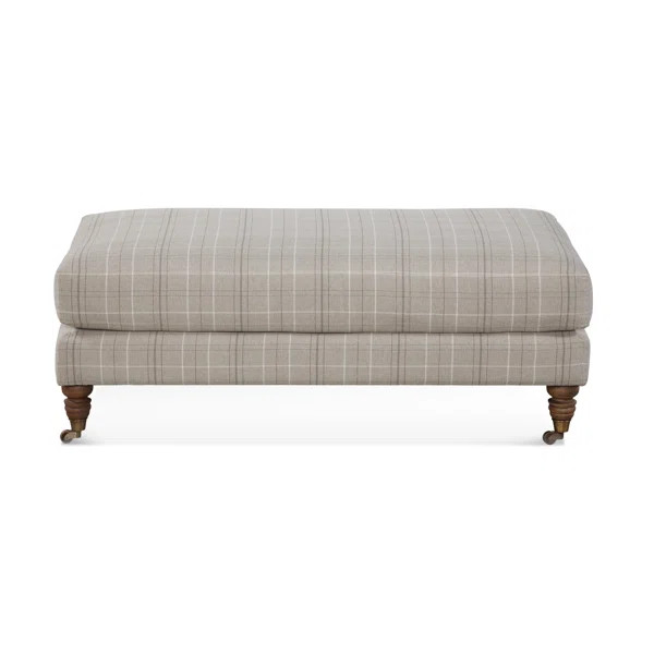 Celeste Upholstered Ottoman | Birch Lane