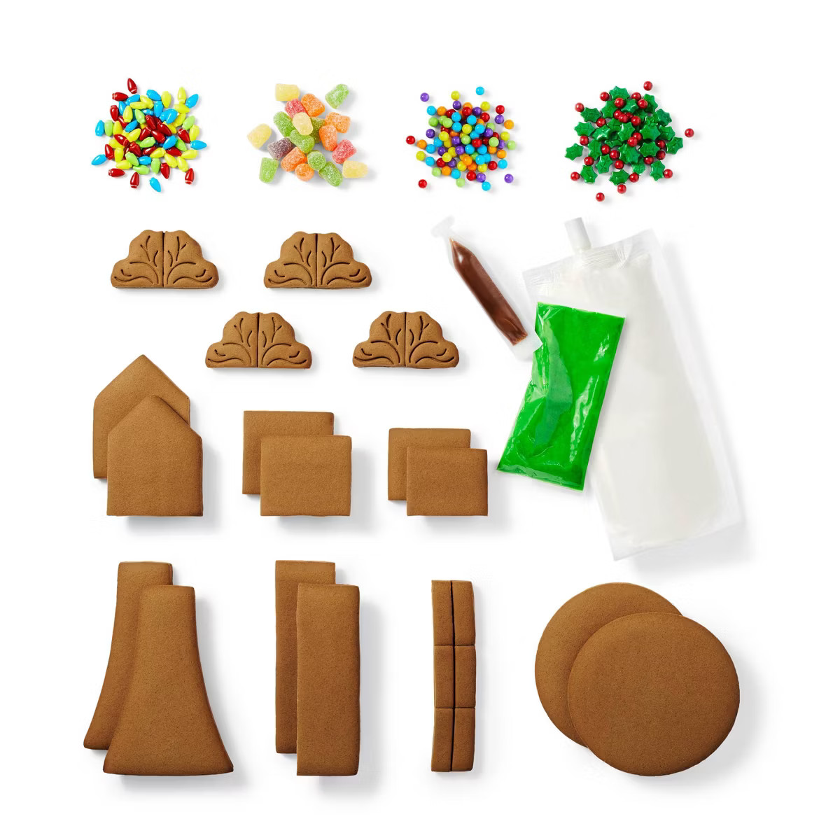 Holiday Tree House Gingerbread House Kit - 33.23oz - Favorite Day™ | Target