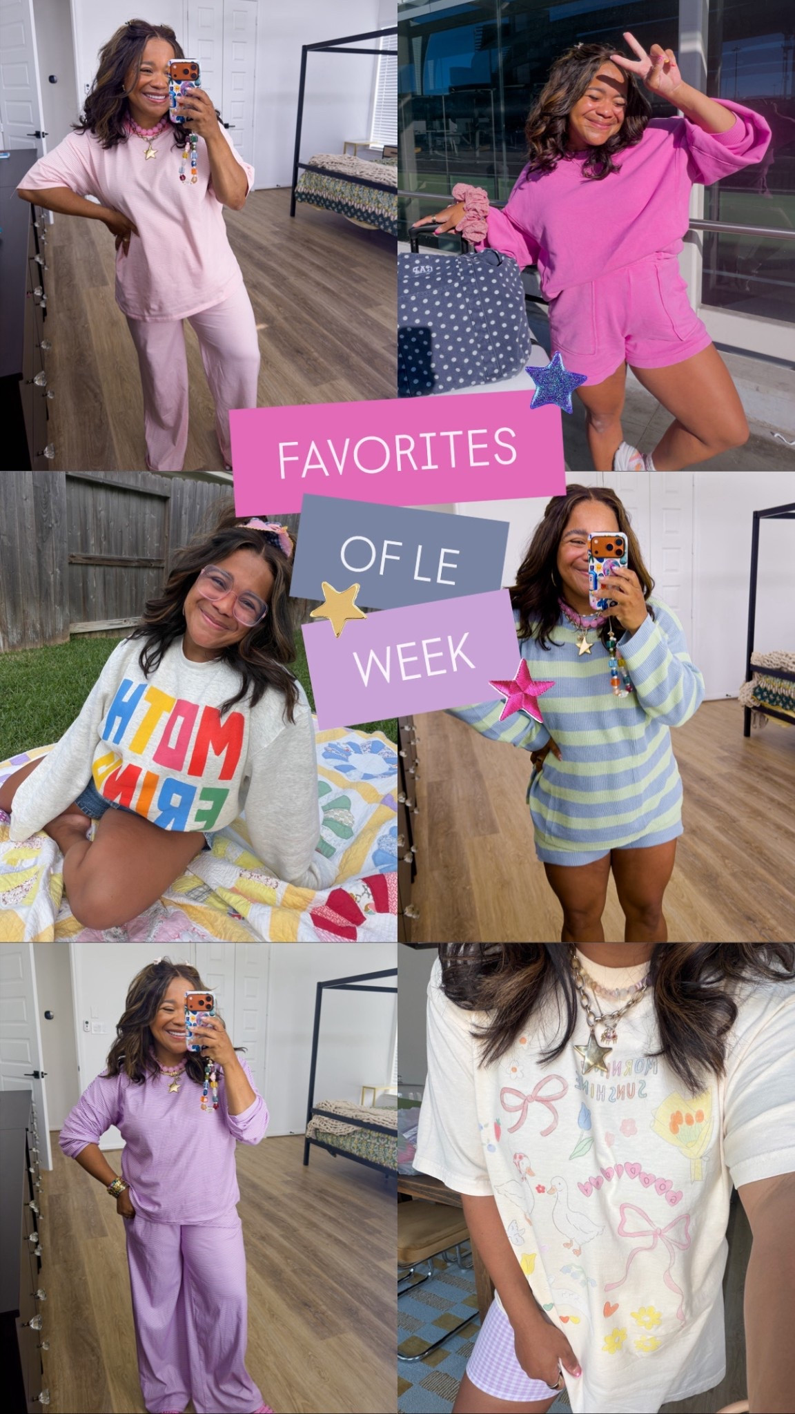 FAVORITES OF THE WEEK: lots of color for spring!! The top winners were the sets from Amazon!!