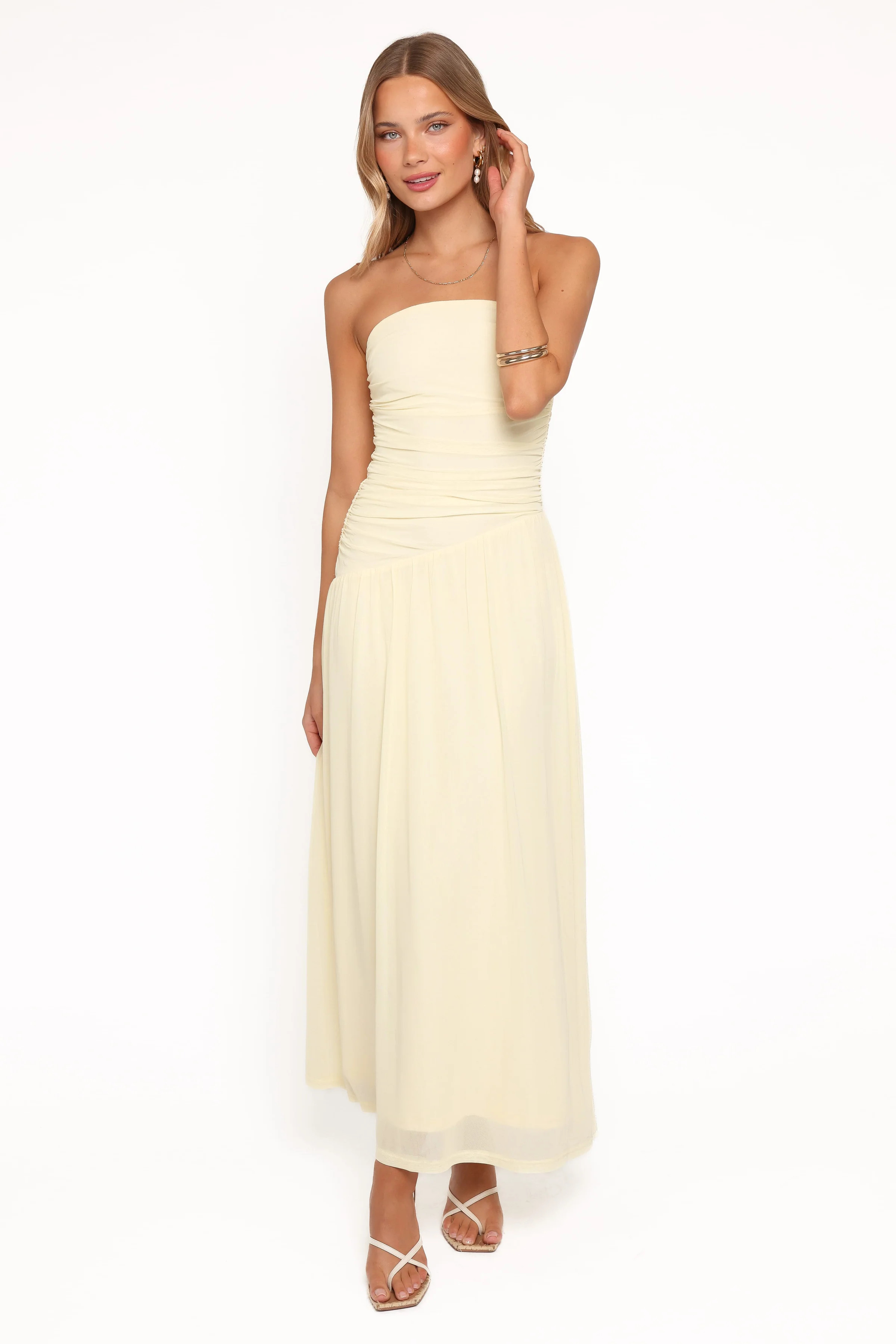 Calypso Maxi Dress - Butter Yellow | Petal & Pup (US)