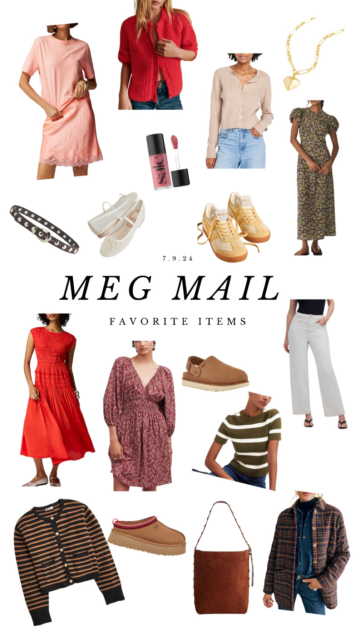 MEG MAIL | 8.9.24
everything linked 🫶🏻

#LTKStyleTip #LTKFindsUnder100 #LTKShoeCrush