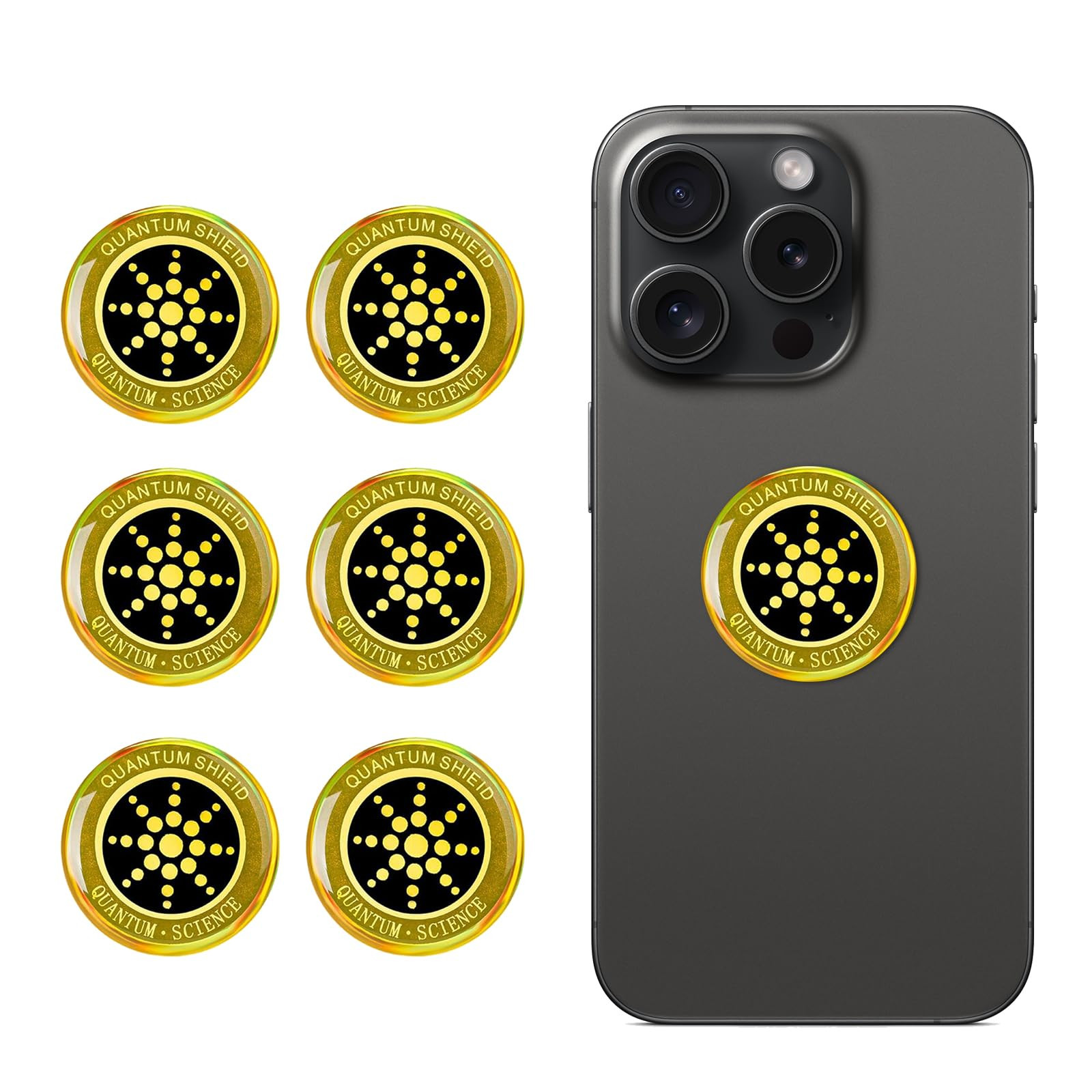 6 Pieces Decorative Cell Phone Stickers, Protection Stickers for Cell Phone Tablets Laptops Compu... | Amazon (US)