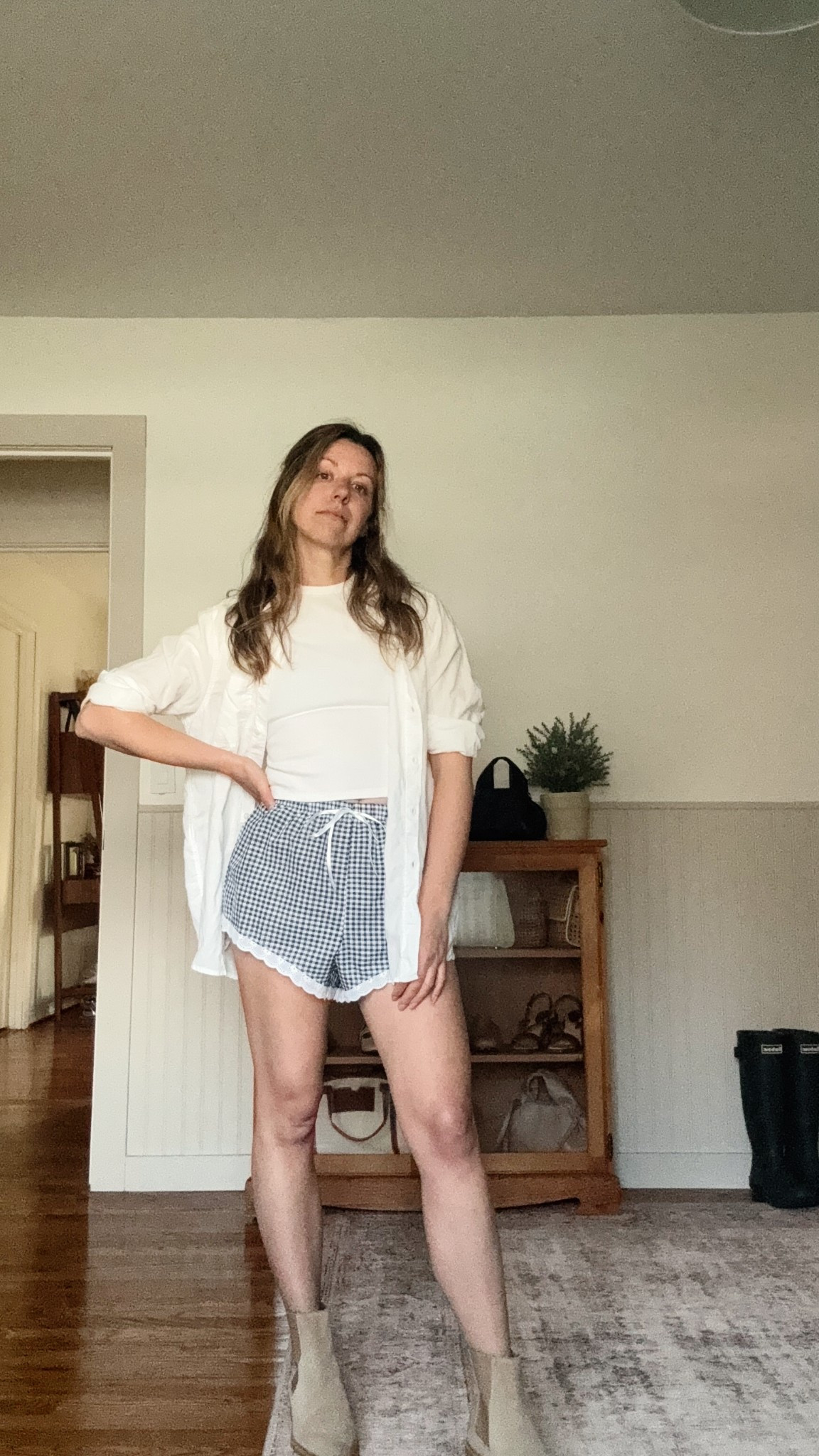 Leaning into the boxer short trend #anthropologie 

#LTKPetite #LTKSpringSale #LTKSeasonal